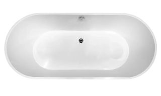 Ванна из литьевого мрамора Эстет Miami silk ФР-00014382 180x79см белый матовый